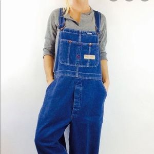 Big Mac Vintage Embroidered Overalls